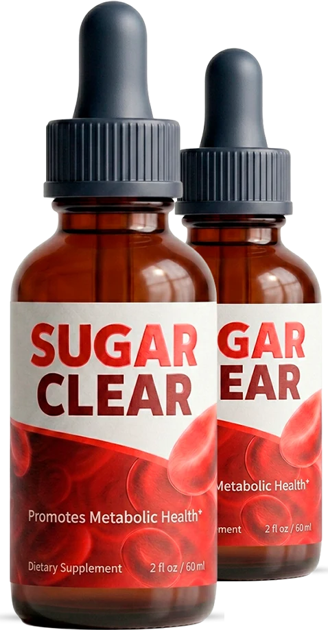 Sugar Clear 2 Bottles package